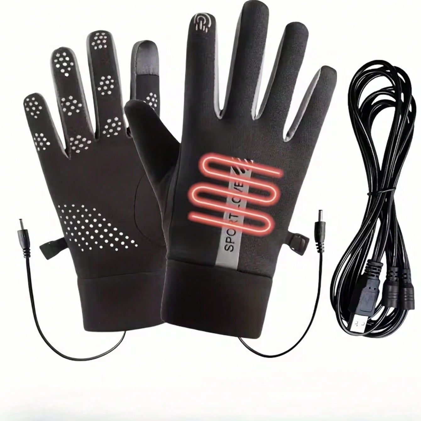 Cycling Commute Essentials - Guantes Calefactables sin Batería | Calentamiento