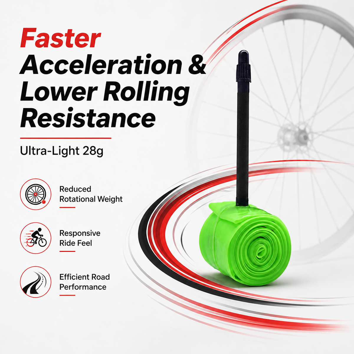 PINMOAP: cámara de aire ligera - Inner Tube 700C reseña y precio