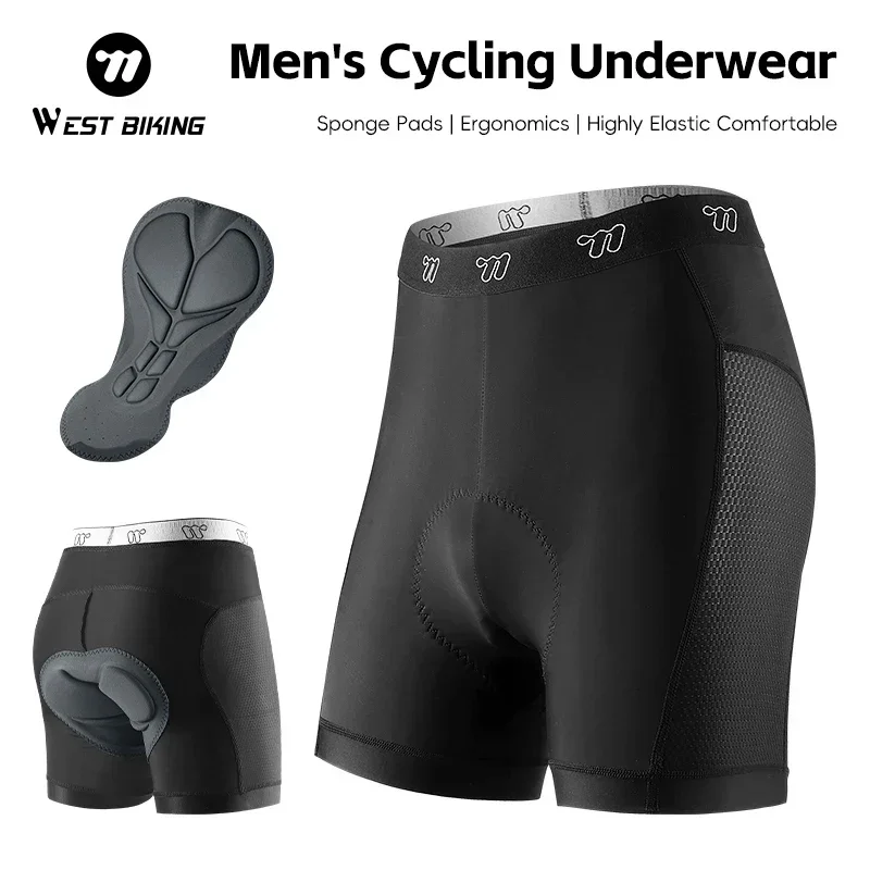 WEST BIKING: ropa interior aco - Cycling Shorts For Commute reseña y precio