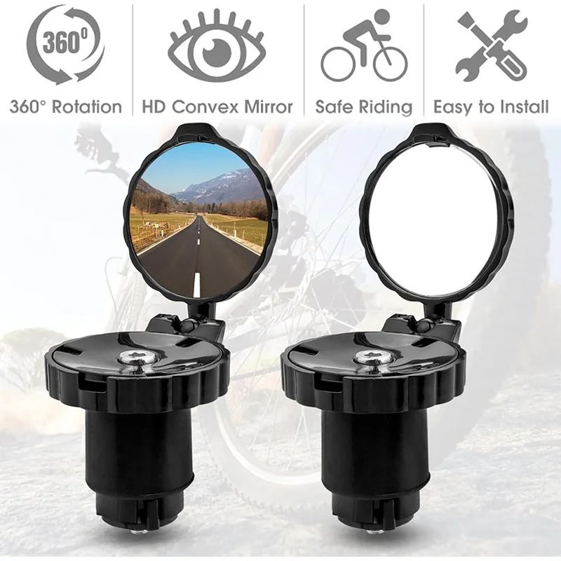 Espejo convexo para manillar d - Mirror Handlebar Convex reseña y precio