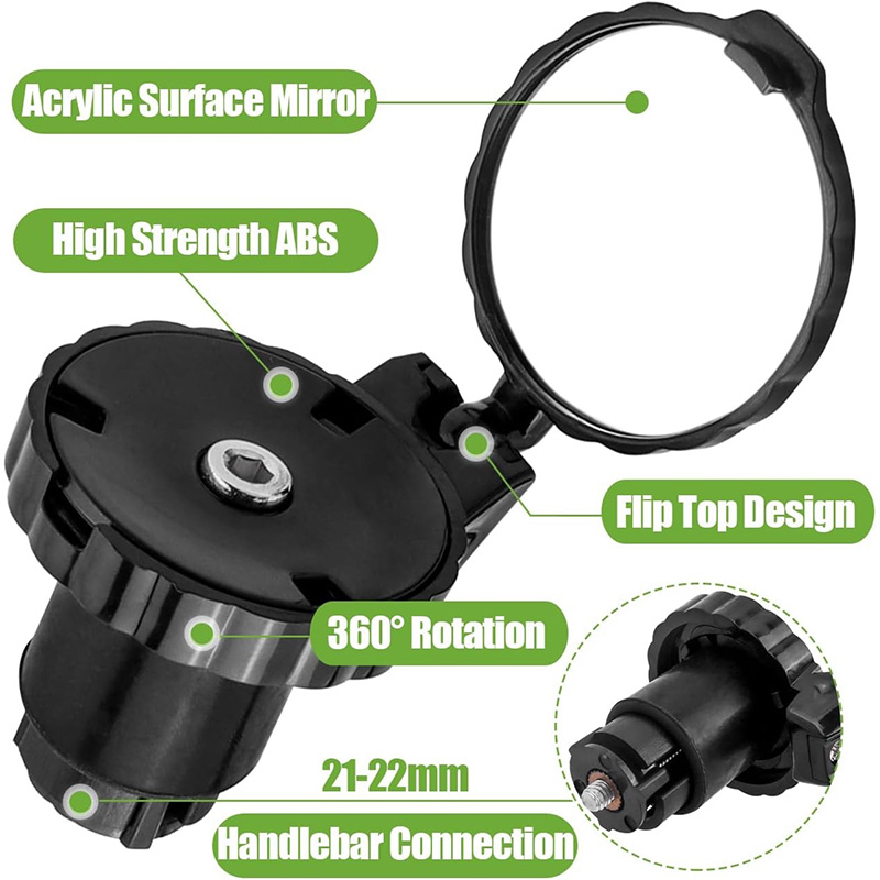 Espejo convexo para manillar d - Mirror Handlebar Convex reseña y precio