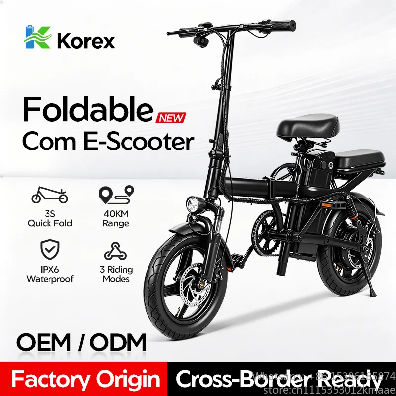 Bicicleta eléctrica plegable y - Commuting With Bike reseña y precio