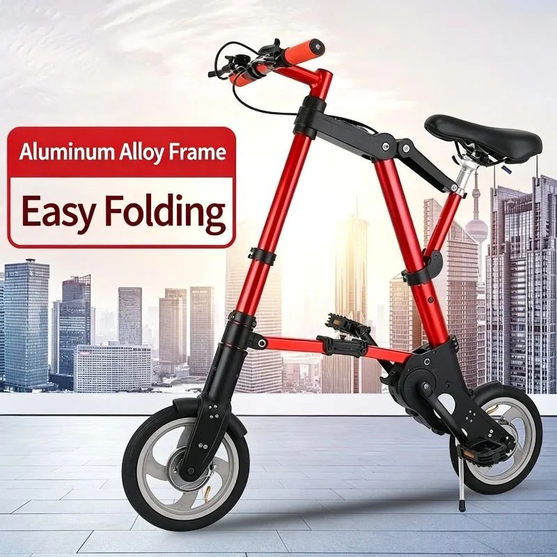 Bicicleta plegable mini de 8 p - Cycling Commute Distance reseña y precio