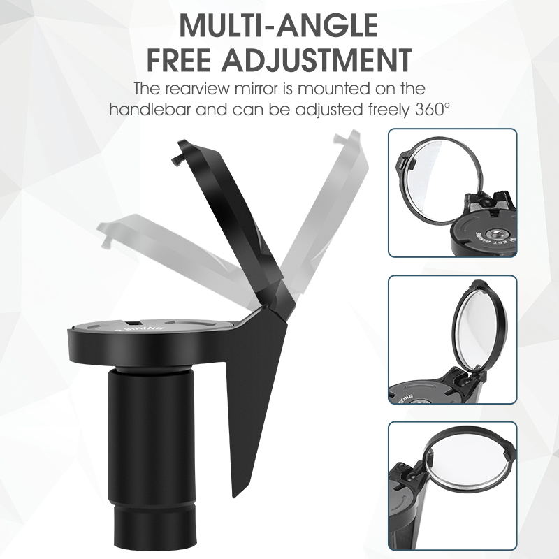 Espejos retrovisores para bici - Mirror Handlebar Convex reseña y precio