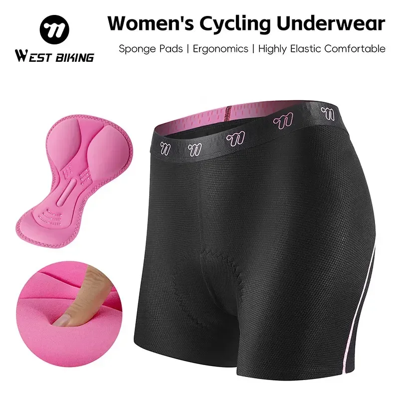 WEST BIKING: ropa interior aco - Cycling Shorts For Commute reseña y precio