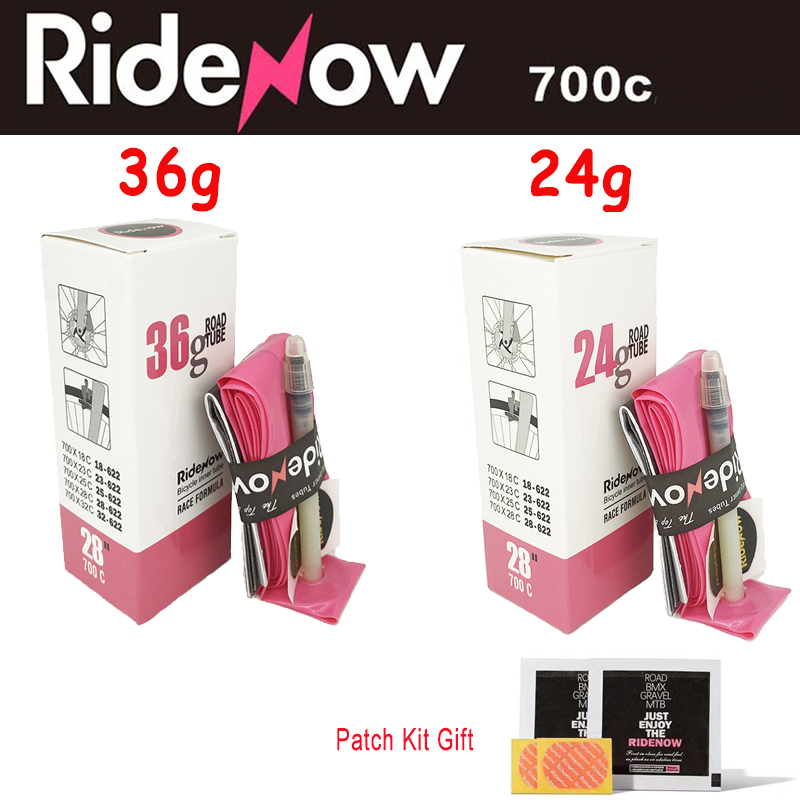 RideNow-cámara de aire ultrali - Inner Tube 700C reseña y precio
